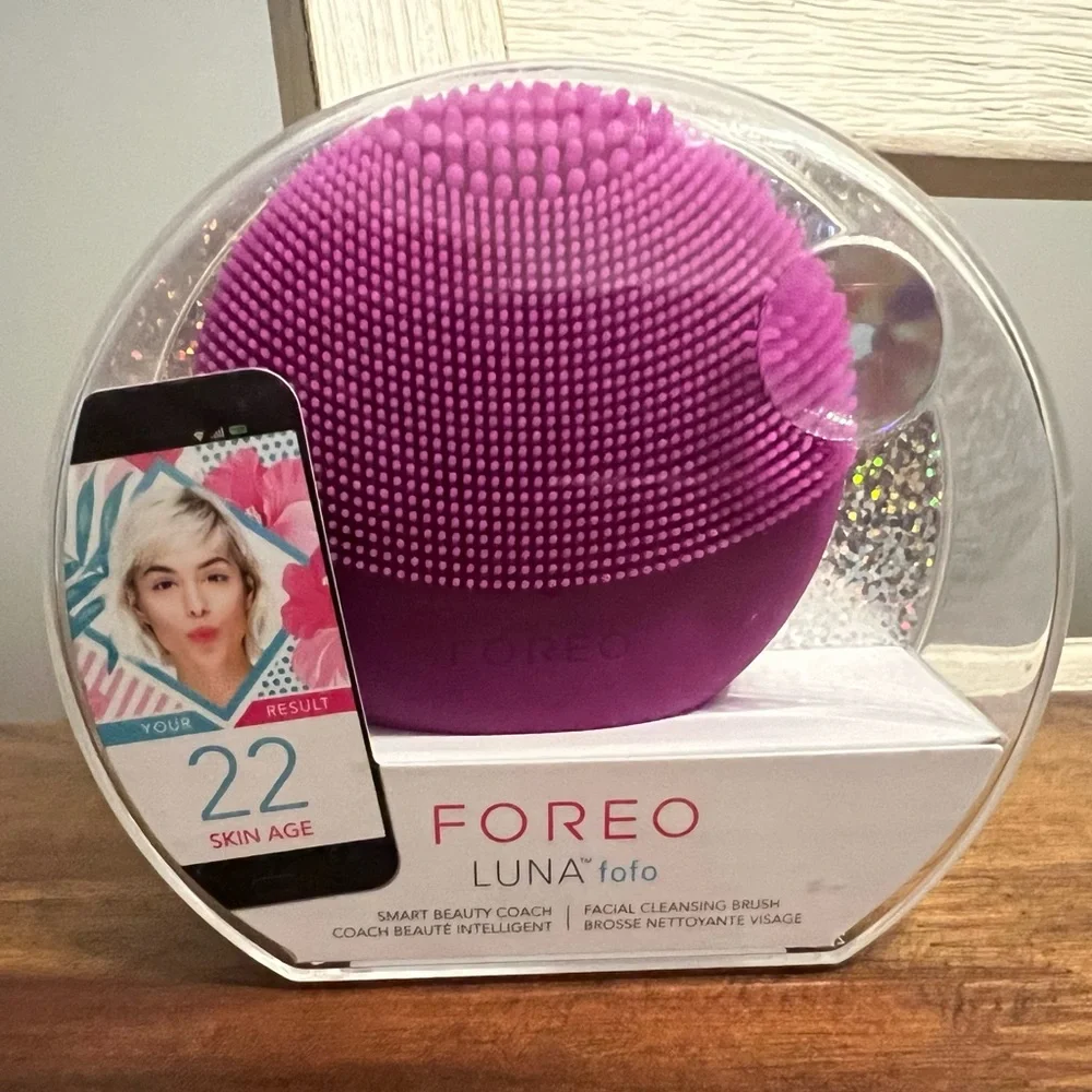 FOREO LUNA Fofo - Purple - NIB - Picture 4 of 6
